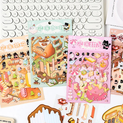Cat Cafe Set (4 pcs)