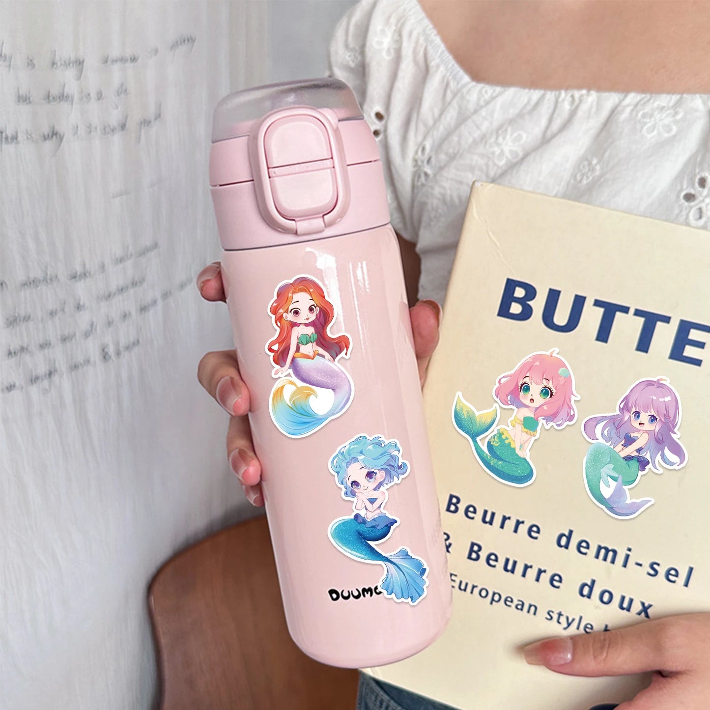 Mermaid Sticker Dress Up Set (8 pcs)