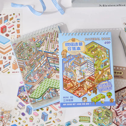 Blue Sticker Booklet (20 in 1)