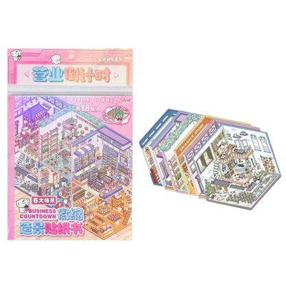 Mini Pocket Sticker Booklet (6 in 1)